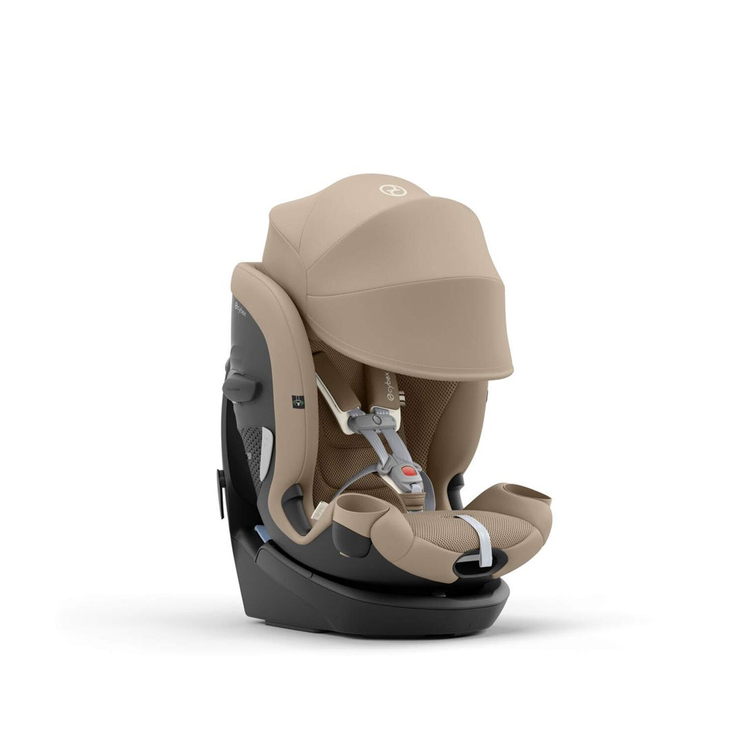 Cybex Callisto G 360° Rotating All-in-One Convertible Car Seat - Almond Beige - All in One for Long Term Use